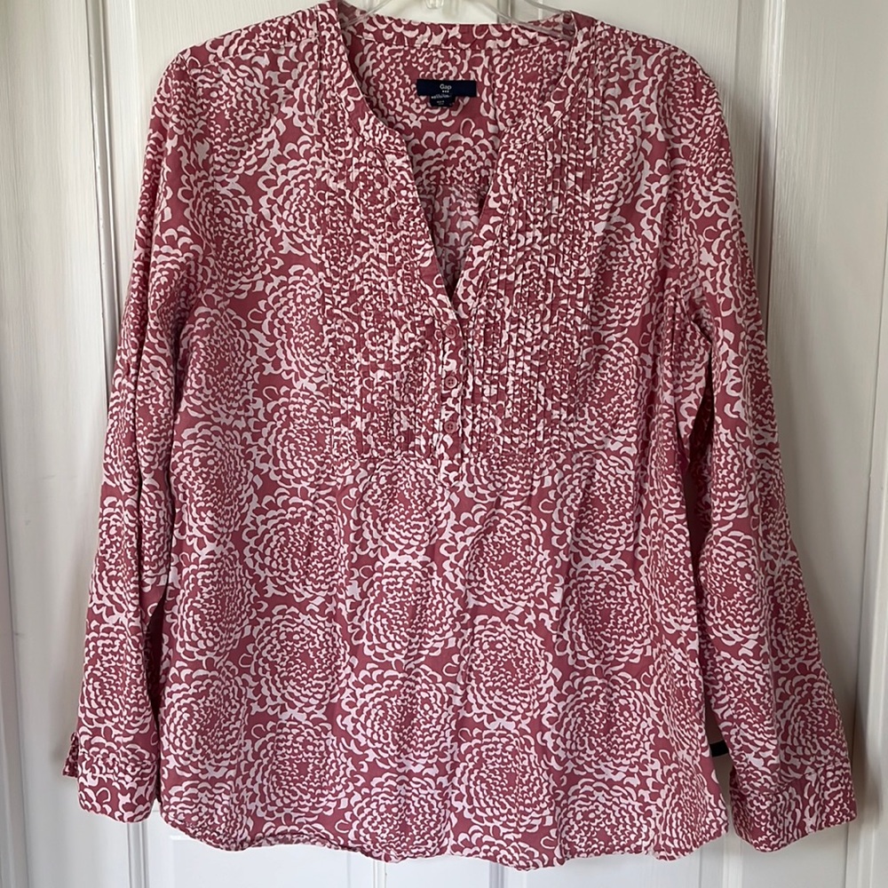 GAP Women’s XL Floral Tunic Top